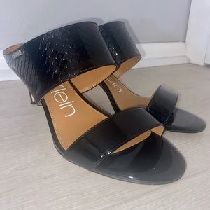 Calvin Klein ‘Cecily’ Sandal in Black Size 9